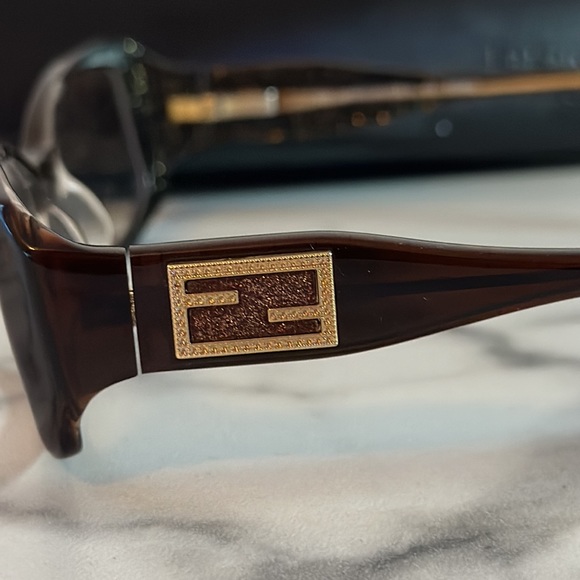 Authentic FENDI glasses with demo lenses - Picture 1 of 16